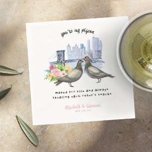 Servilleta De Papel Caprichoso Eres Mi Paloma Boda