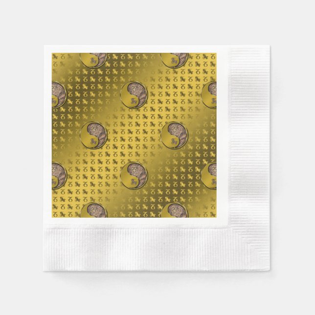 Servilleta De Papel Capricorn the Seagoat (Anverso)