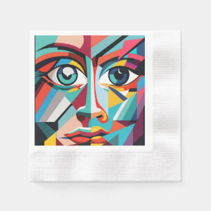 Servilleta De Papel Cara de hombre