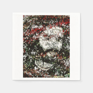 Servilleta De Papel Cara del Personalizable de Cristo