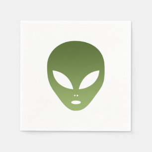 Servilleta De Papel Cara extranjera extraterrestre