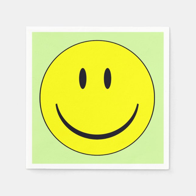 Servilleta De Papel Cara feliz (Anverso)