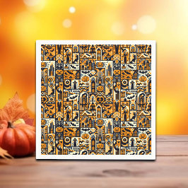 Servilleta De Papel Caracteres de Halloween