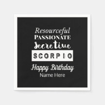Características de la diversión de Scorpio Zodiac 