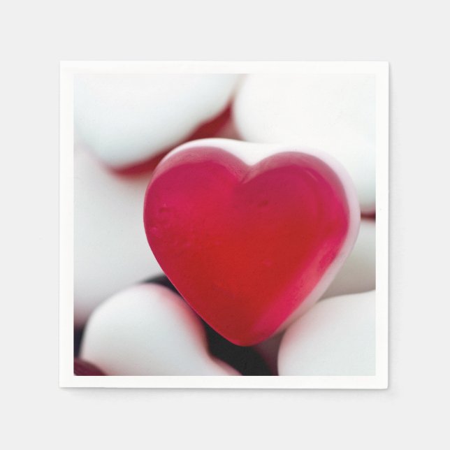 Servilleta De Papel Caramelos de amor Toallas de papel de cóctel (Anverso)