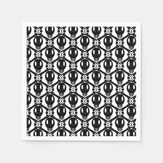 Servilleta De Papel Caras morbosas (Anverso)