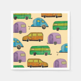 Servilleta De Papel Caravanas de camping