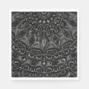 Servilleta De Papel Carbón Mandala Napkins