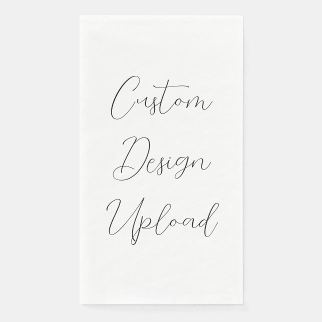 Servilleta De Papel Carga de diseño personalizado de toalla de papel (Anverso)