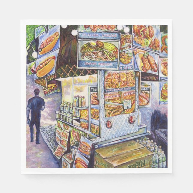 Servilleta De Papel Carga de trabajo artística extraordinaria (Anverso)