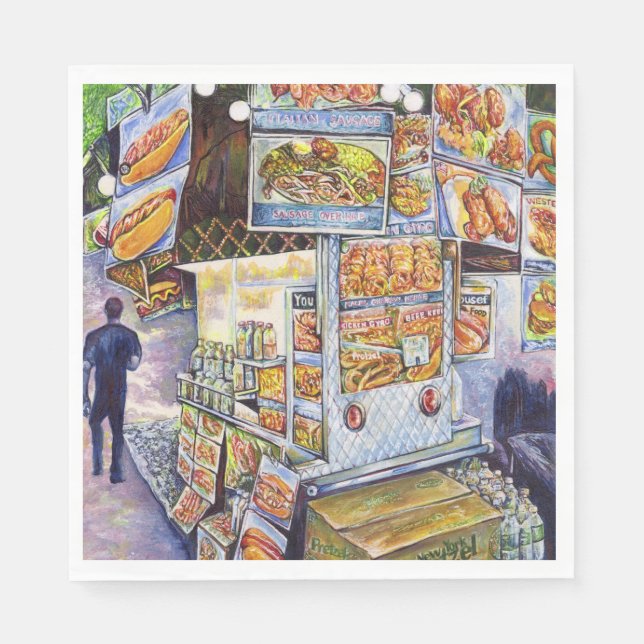 Servilleta De Papel Carga de trabajo artística extraordinaria (Anverso)