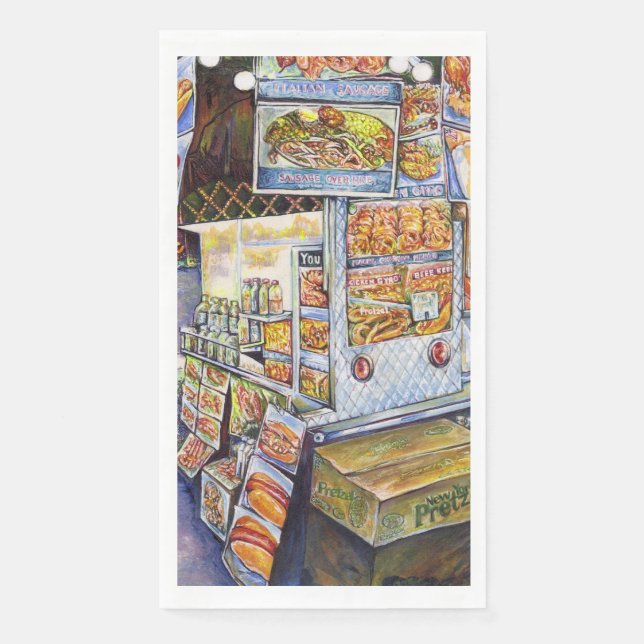 Servilleta De Papel Carga de trabajo artística extraordinaria (Anverso)