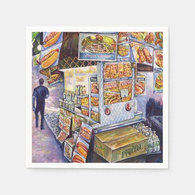 Servilleta De Papel Carga de trabajo artística extraordinaria (Anverso)