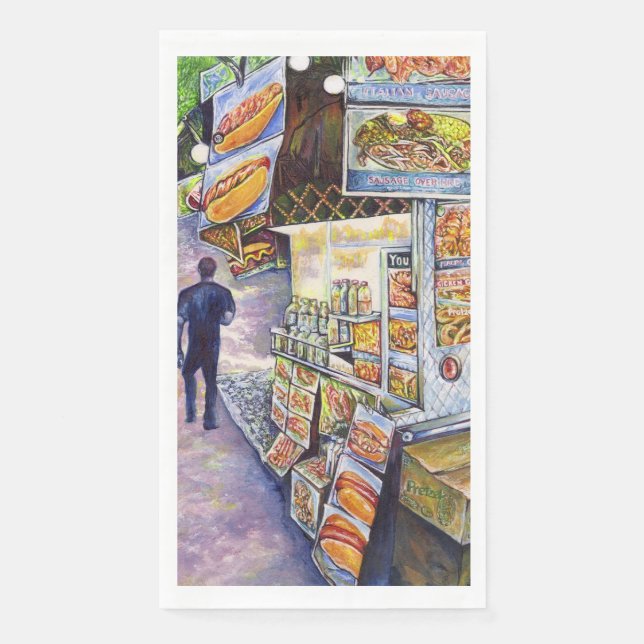 Servilleta De Papel Carga de trabajo artística extraordinaria (Anverso)