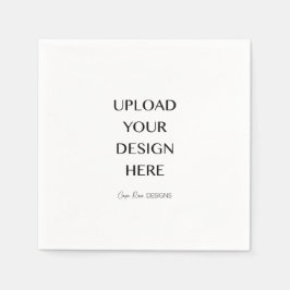 Servilleta De Papel Cargar tu propio diseño