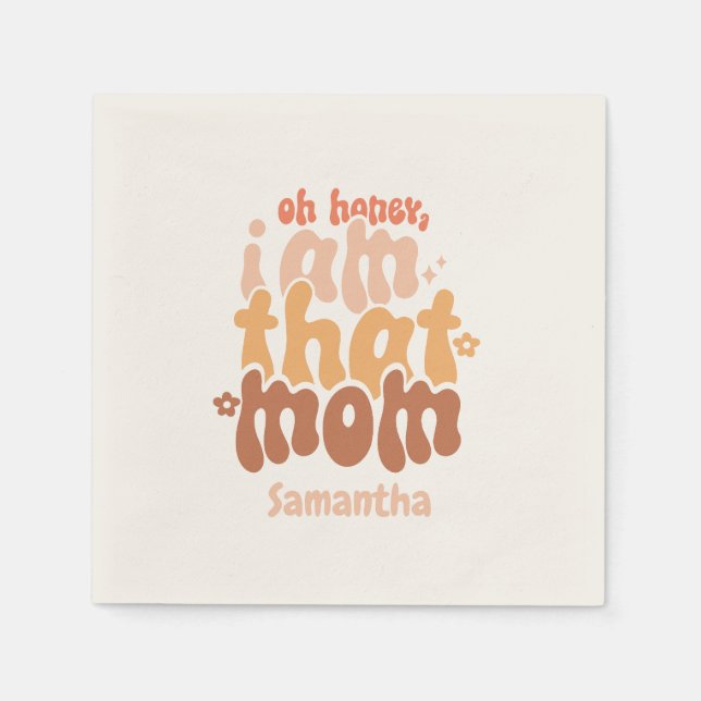 Servilleta De Papel Cariño, Yo Soy Esa Mamá (Anverso)