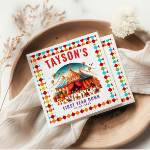 Servilleta De Papel Carnaval de circo moderno