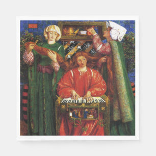 Servilleta De Papel Carol (Navidad) Navidades (Dante Gabriel Rossetti)