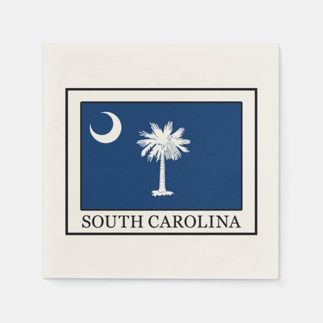 Servilleta De Papel Carolina del Sur (Anverso)