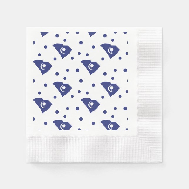 Servilleta De Papel Carolina del Sur (Anverso)