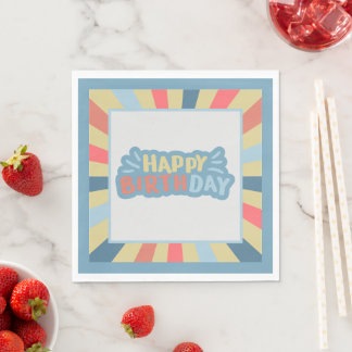 Servilleta De Papel Carousel Circus Napkins