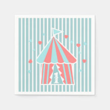Carpa de Circo Adorable Cumpleaños Primero 