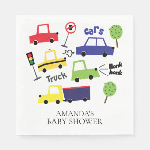Servilleta De Papel Carros y camionetas Chinos Ropa de papel Baby Show