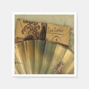 Servilleta De Papel Cartas de amor
