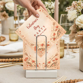 Servilleta De Papel Cartas de Amor de Cupido Fiesta de San Valentín