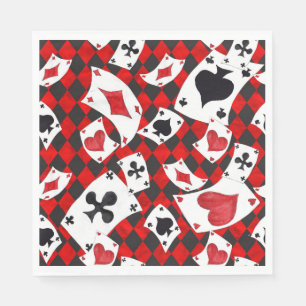 Servilleta De Papel Cartas de Juego
