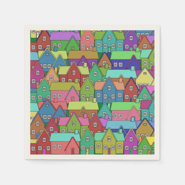 Servilleta De Papel Casa 001 (Anverso)