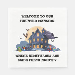 Servilleta De Papel Casa Atrapada A Medianoche