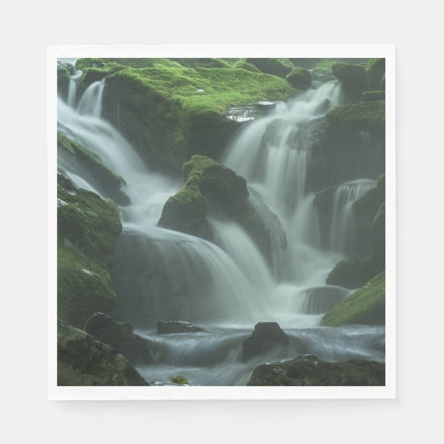 Servilleta De Papel Cascada Tranquilizadora (Anverso)