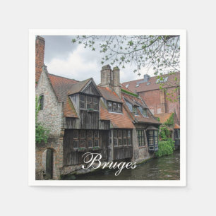 Servilleta De Papel Casco de Brujas en Bélgica