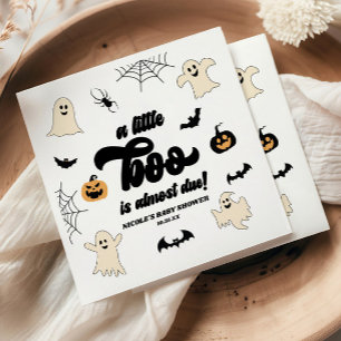 Servilleta De Papel ¡Casi Se Debe Un Pequeño Boo! Baby Shower de Hallo