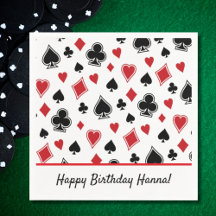Casino Poker Theme Card Sharm Birthday