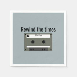 Servilleta De Papel Cassette, Mixed Tape