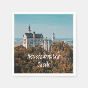 Servilleta De Papel Castillo de Neuschwanstein Alemania