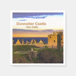 Servilleta De Papel Castillo Dunnottar — Clan Keith