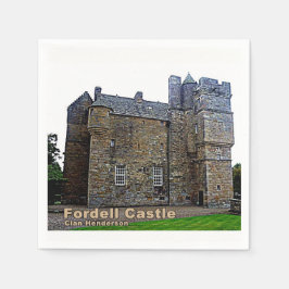Servilleta De Papel Castillo Fordell de Escocia - Clan Henderson