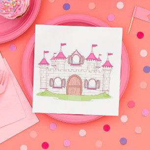 Servilleta De Papel Castillo Rosa