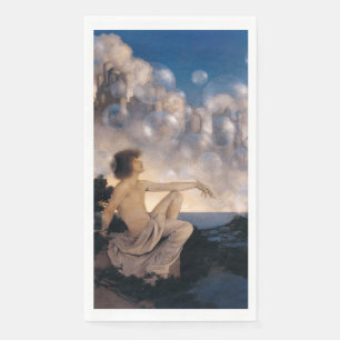 Servilleta De Papel Castillos Aéreos de Maxfield Parrish 1904 Fantasía