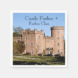 Servilleta De Papel Castle Forbes - Forbes Clan