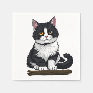 Servilleta De Papel Cat cool