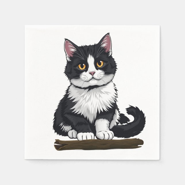 Servilleta De Papel Cat cool (Anverso)