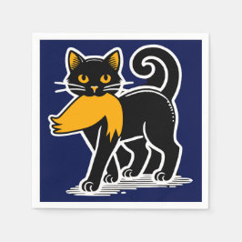 Servilleta De Papel Cat Ladies Kamala | Harris Walz 2024 Blue