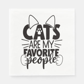 Servilleta De Papel Cat Lover