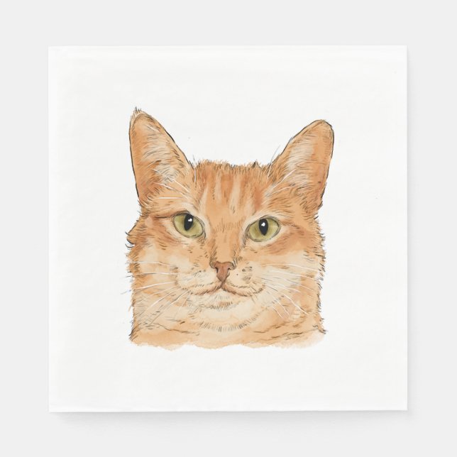 Servilleta De Papel Cat Lover (Anverso)