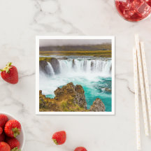 Catarata de Godafoss, Islandia