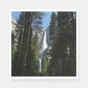 Servilleta De Papel Cataratas Yosemite y paisajes de Woods fotográfico